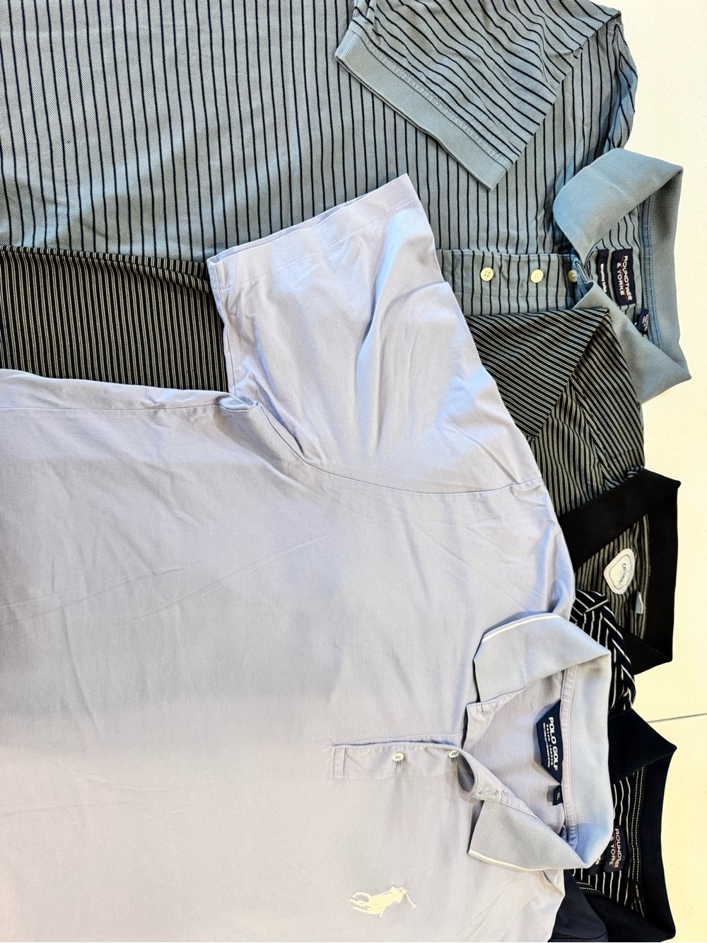 Multi-brand XL polo shirt bundle - lot of 5